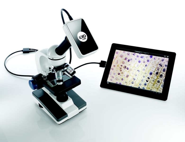 Exo Labs crowdfunding iPadenabled microscope cameras for schools