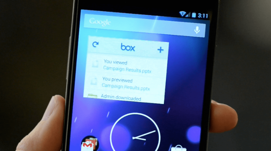 Box updates Android cloud storage app, making new push on smartphones