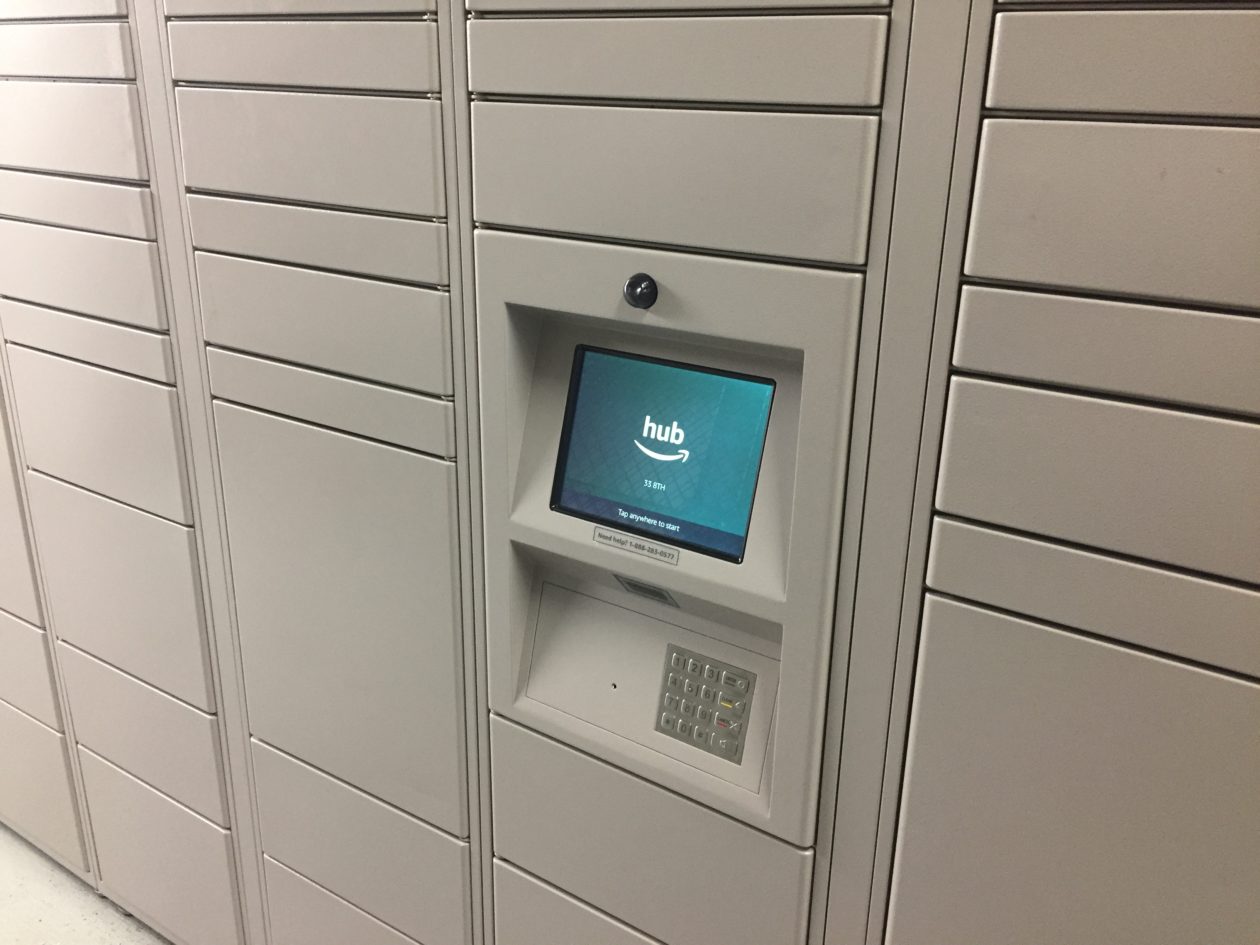 Amazon's new 'Hub' delivery locker system is already a hit in San