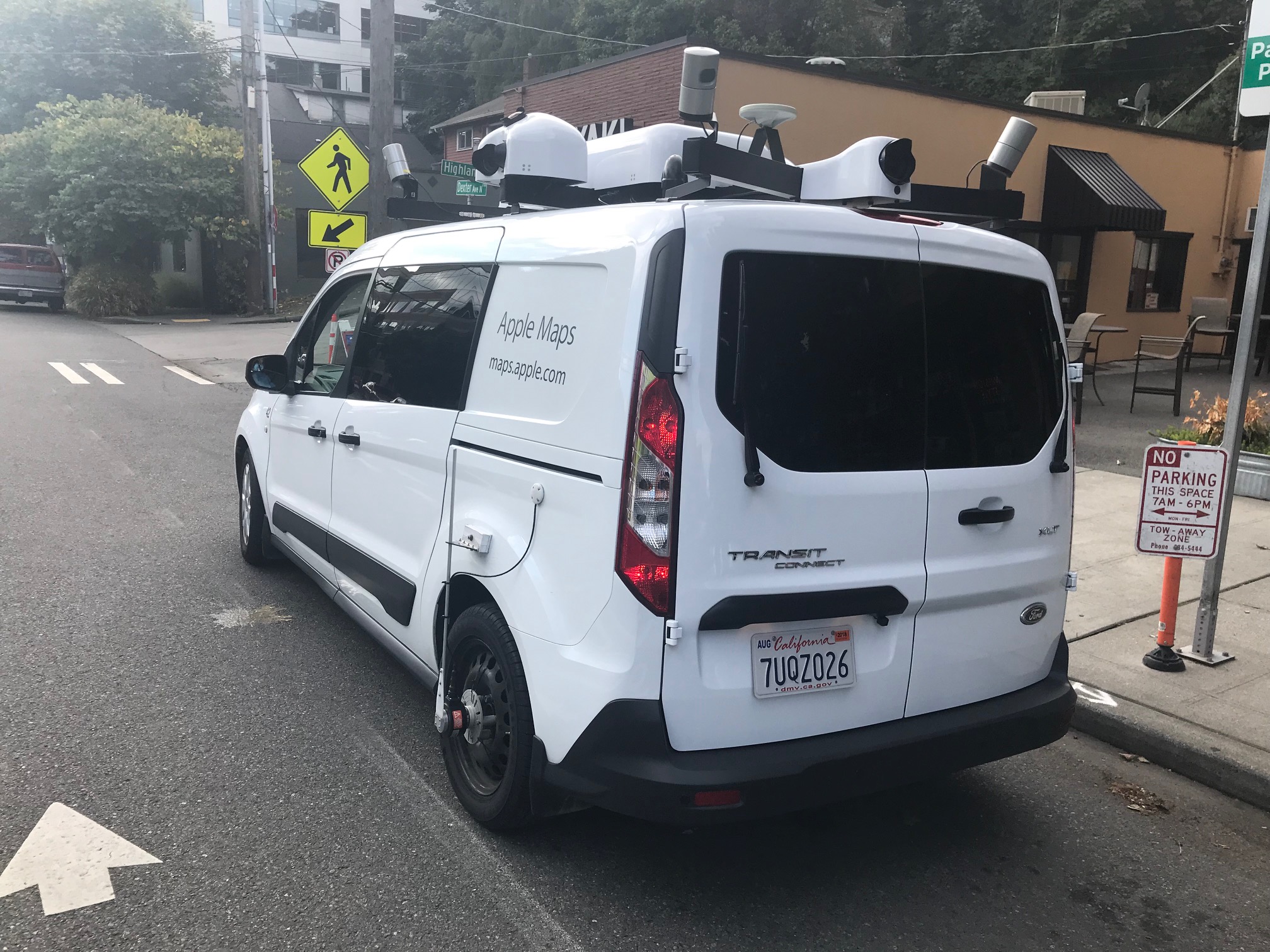 Hightech Apple Maps van spotted in Seattle — could 'street view' be