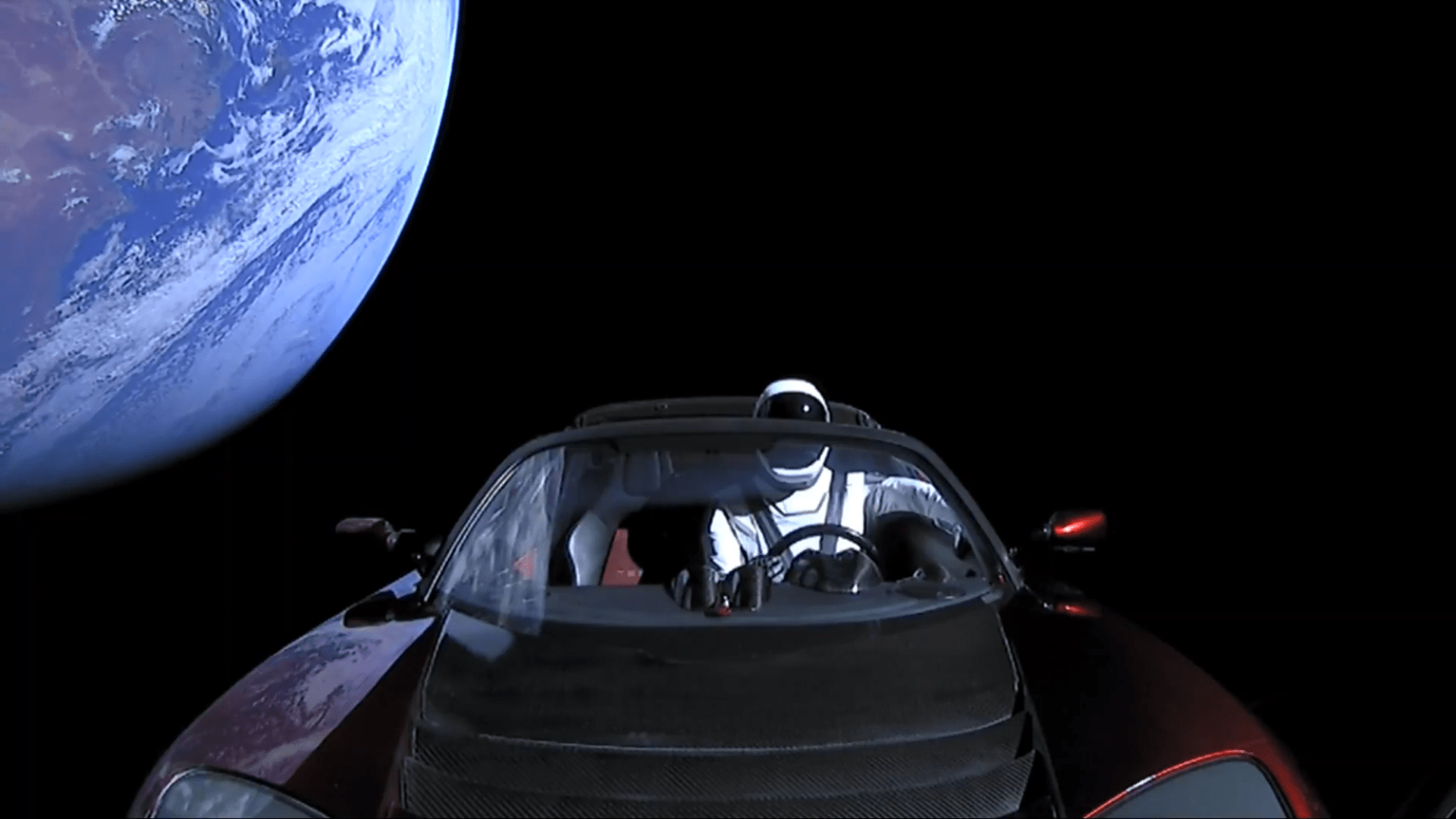 Watch 'Starman' drift SpaceX's Tesla reaches the ultimate cruising