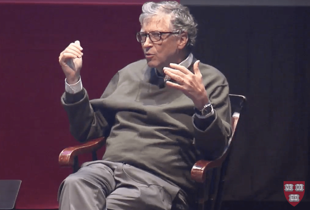 Bill Gates returns to Harvard for Q&A on education, philanthropy, his time at the school and