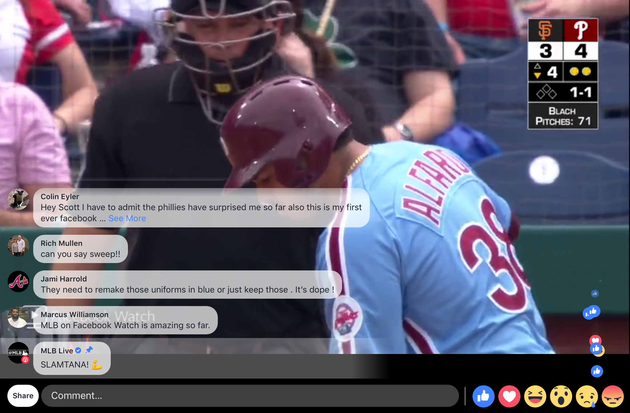 Seattle Mariners game airs exclusively on Facebook as part of MLB