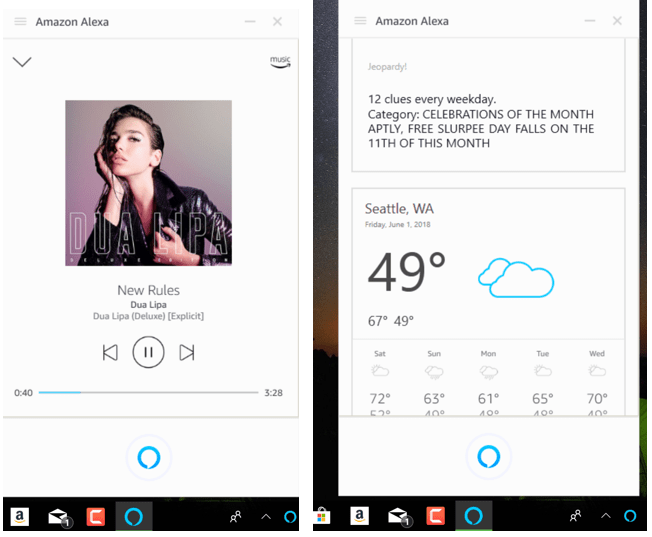 How to get Amazon's ALEXA voice assistant in Windows.
