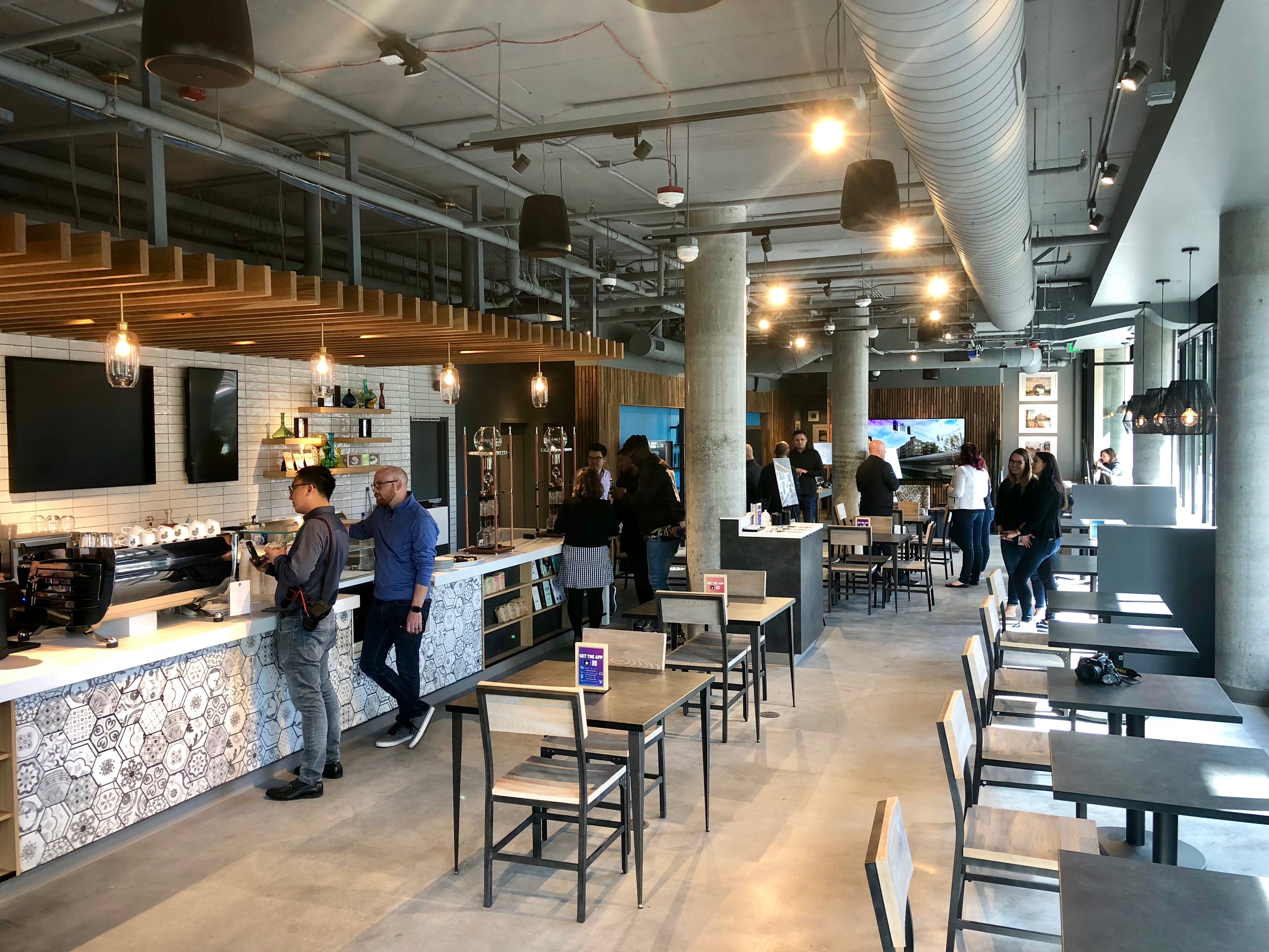 AT&T merges hightech retail, coffee and hangout space in Seattle for