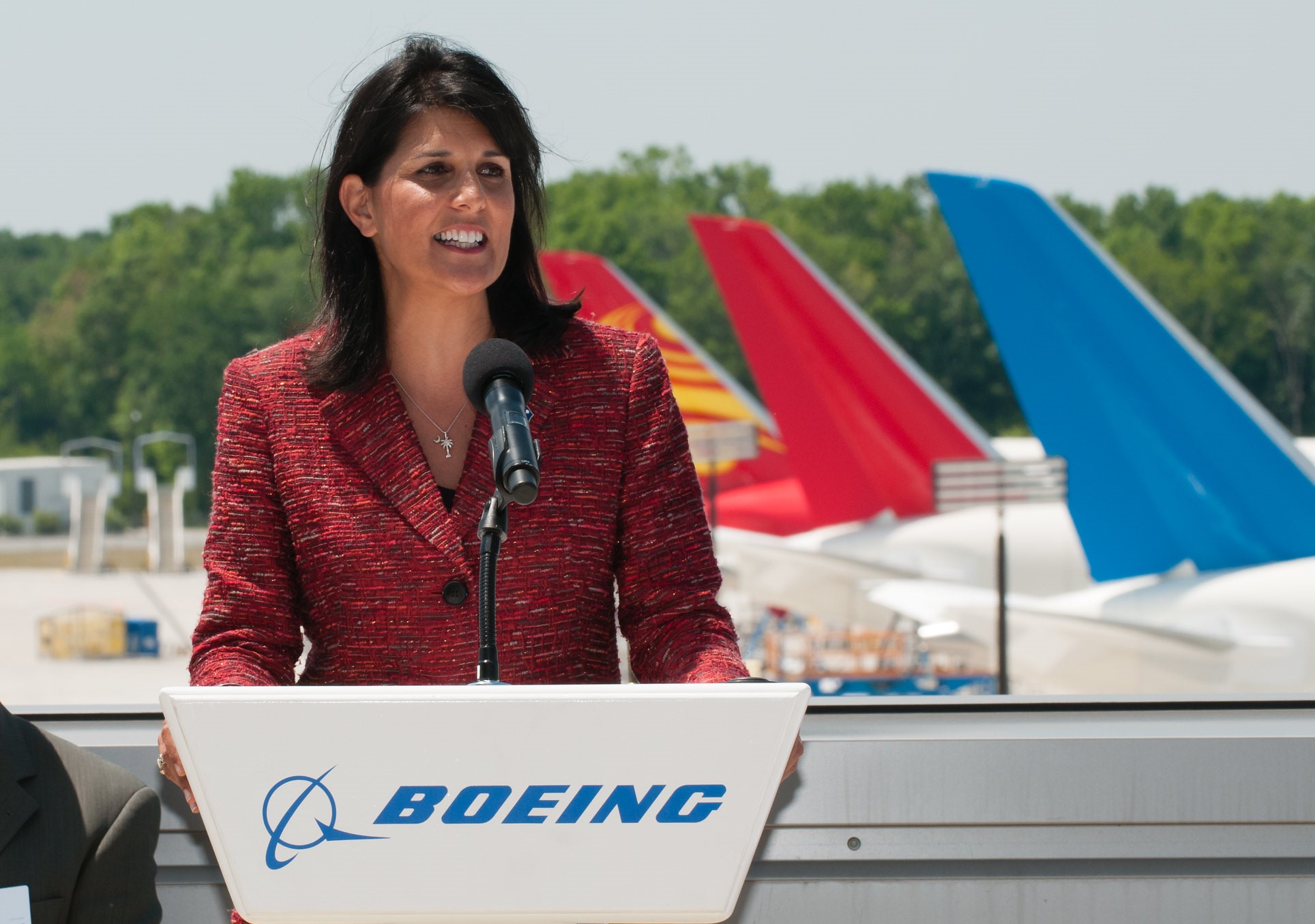 Nikki Haley quits Boeing's board to protest plea for 60B in aid