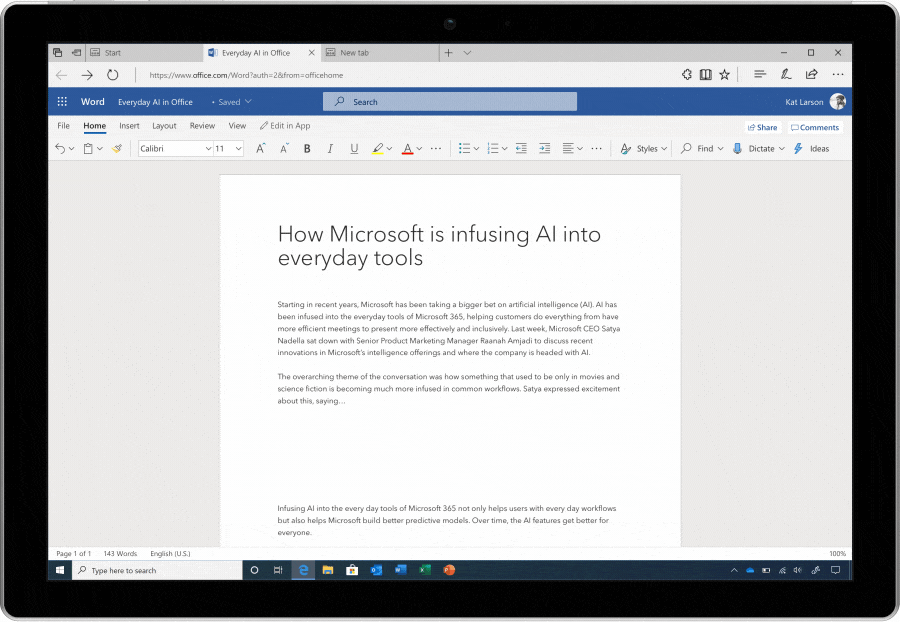 Microsoft adds automatic transcription to Word on the web here's how