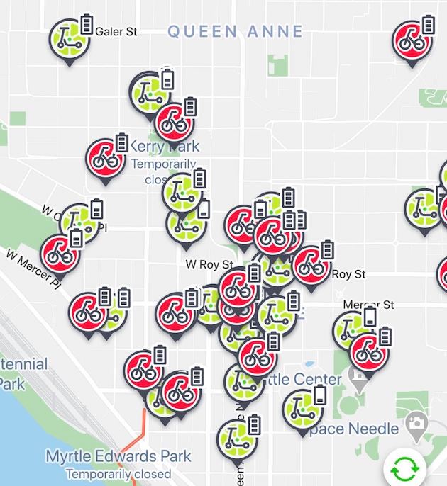 Lime is first company to roll out electric scooters as part of Seattle