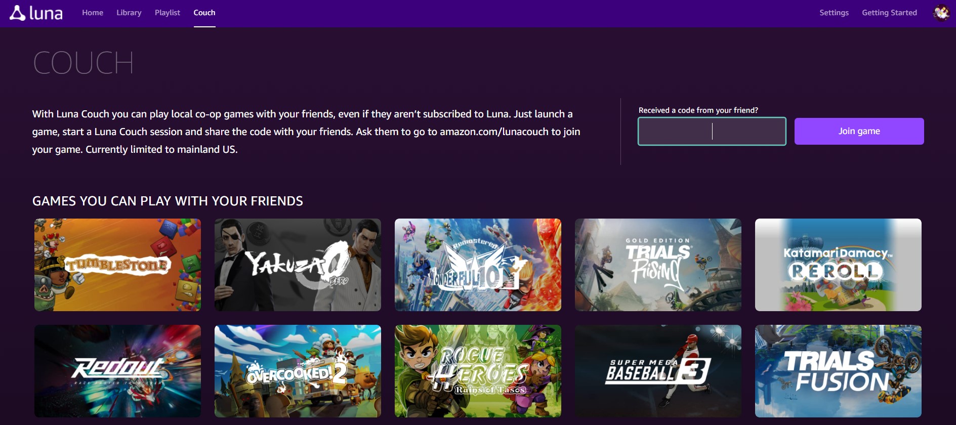 Amazon's new coop mode on Luna offers an interesting use case for