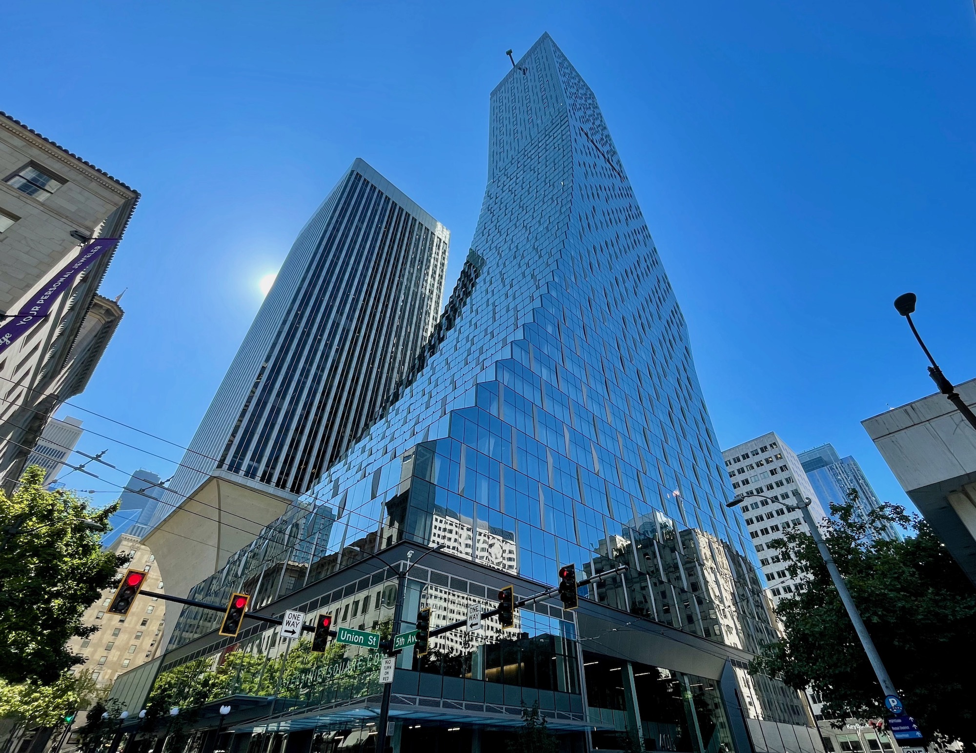 Moving in after Amazon backed out Inside Rainier Square, Seattle's new