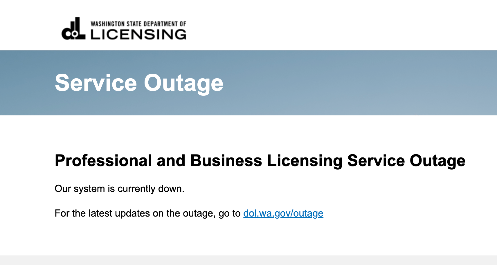 Data linked to professional licenses may be affected by potential