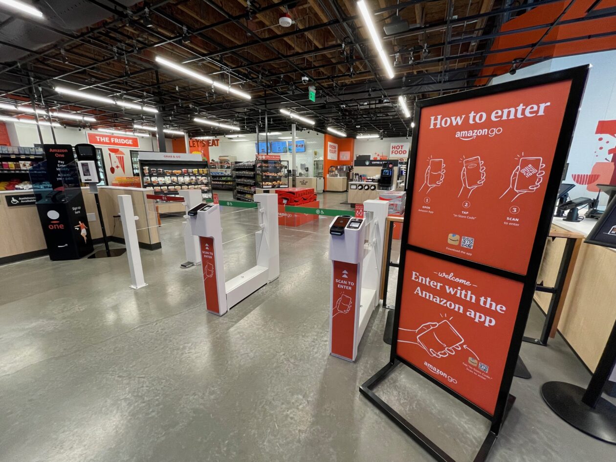 Inside Amazon's first hightech Go store in suburbia, where there's