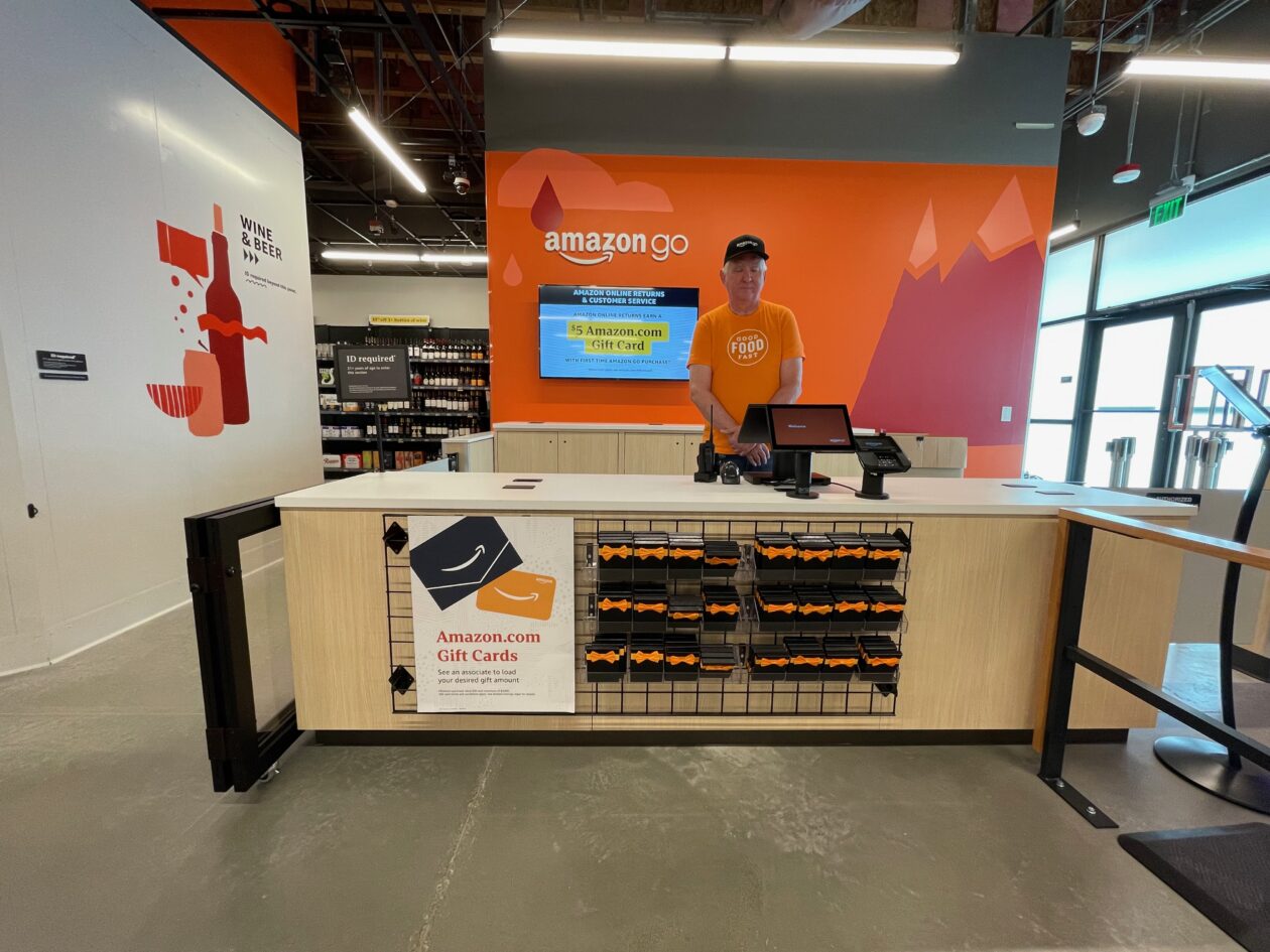 Inside Amazon's first hightech Go store in suburbia, where there's