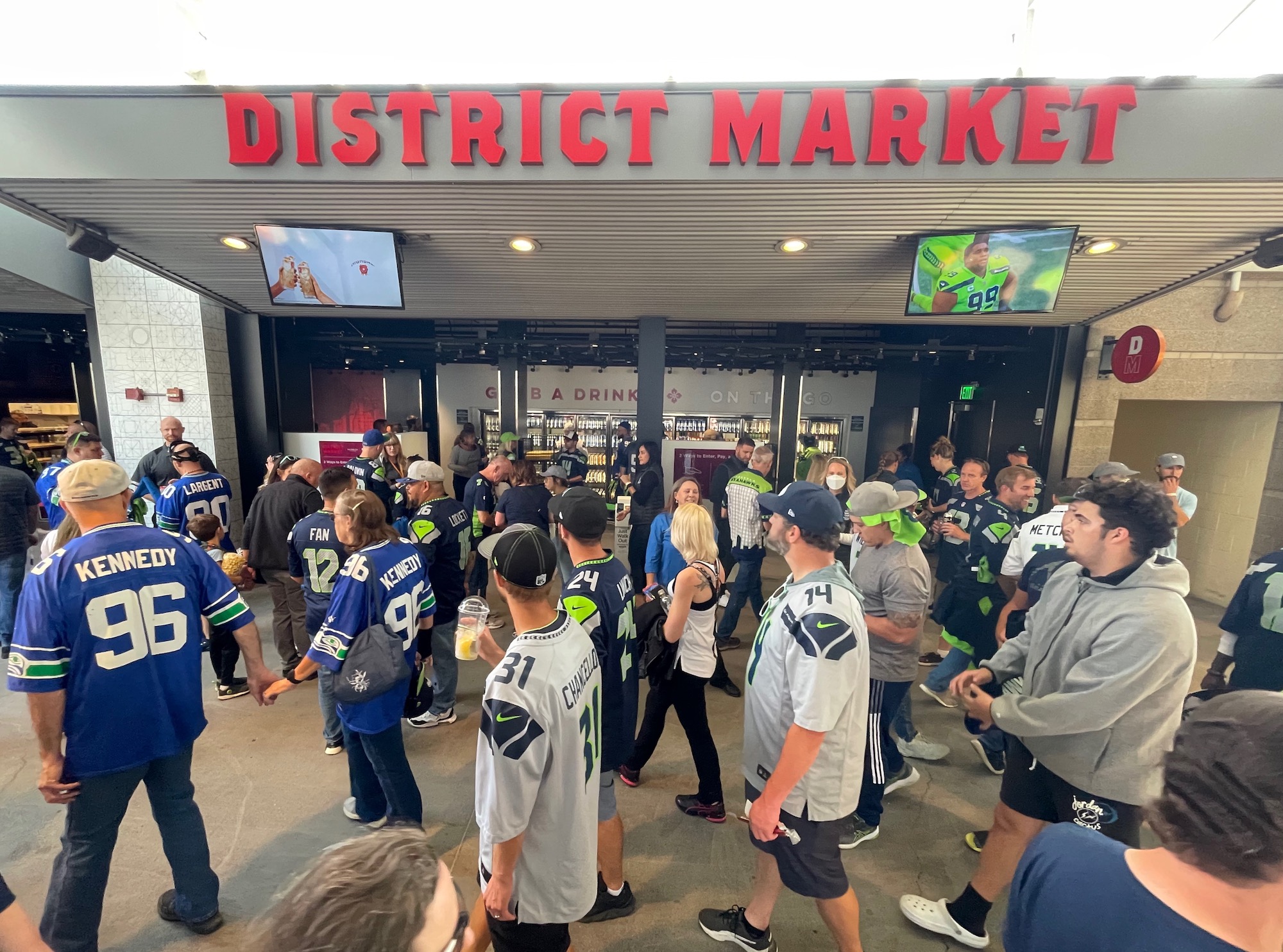 Seattle Seahawks add three more concession stores using Amazon's 'Just Walk Out' tech GeekWire