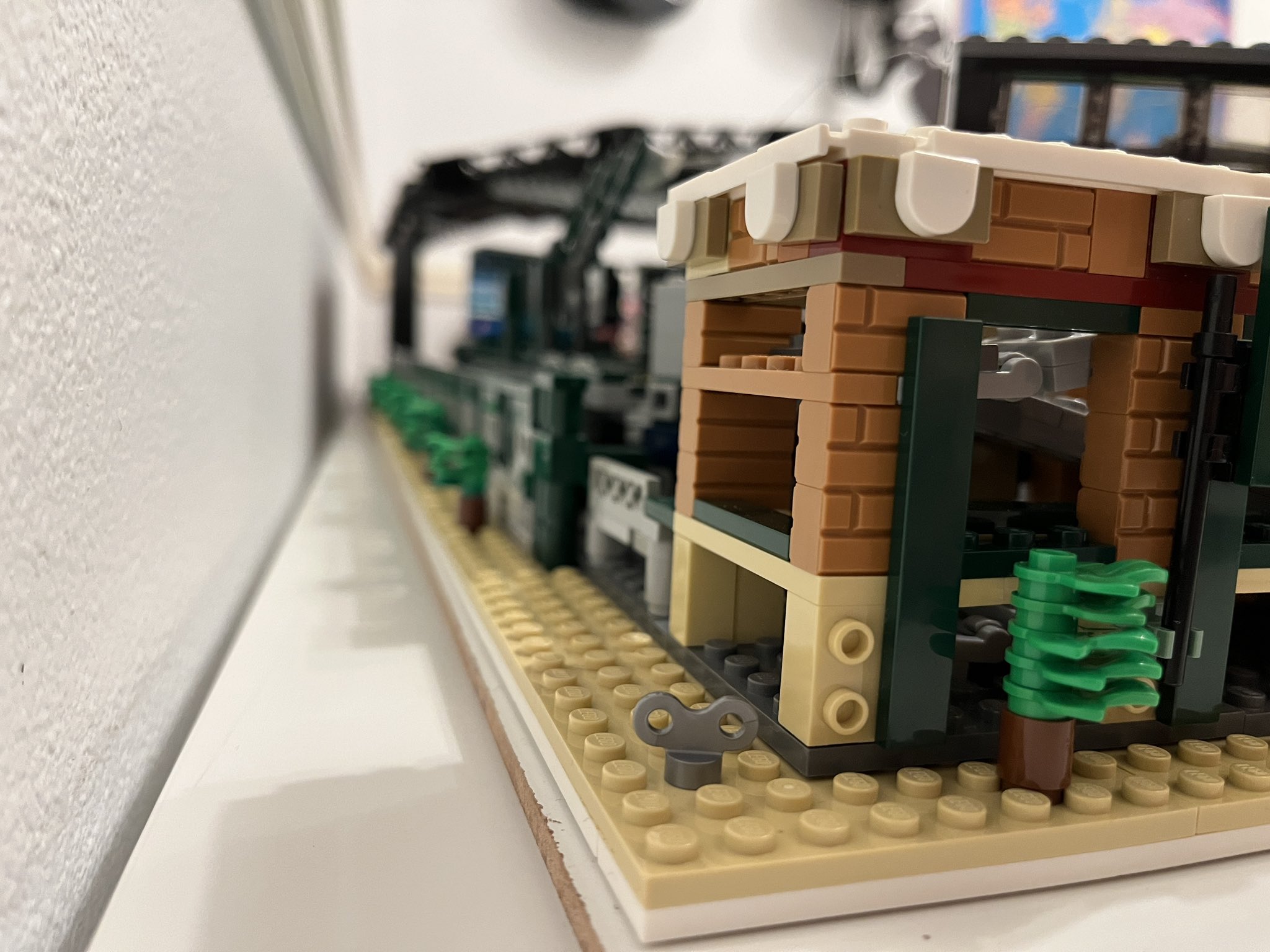 The old brick ballpark LEGO fanatic has a hit on his hands with