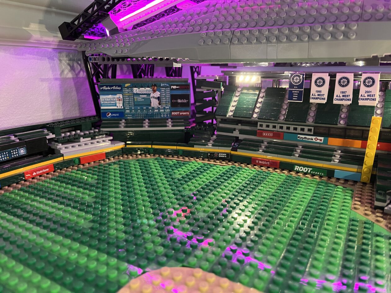 LEGO builder's TMobile Park gets major upgrade in time for Seattle