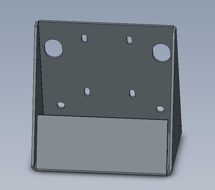 STROBE MOUNT BRACKET Schwarze eStore