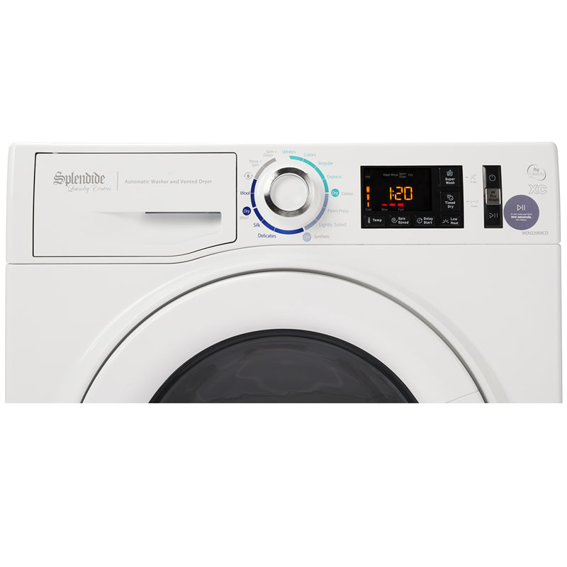 WASHER/DRYER COMBO SPLENDIDE VENTED WHITE REV Parts Store