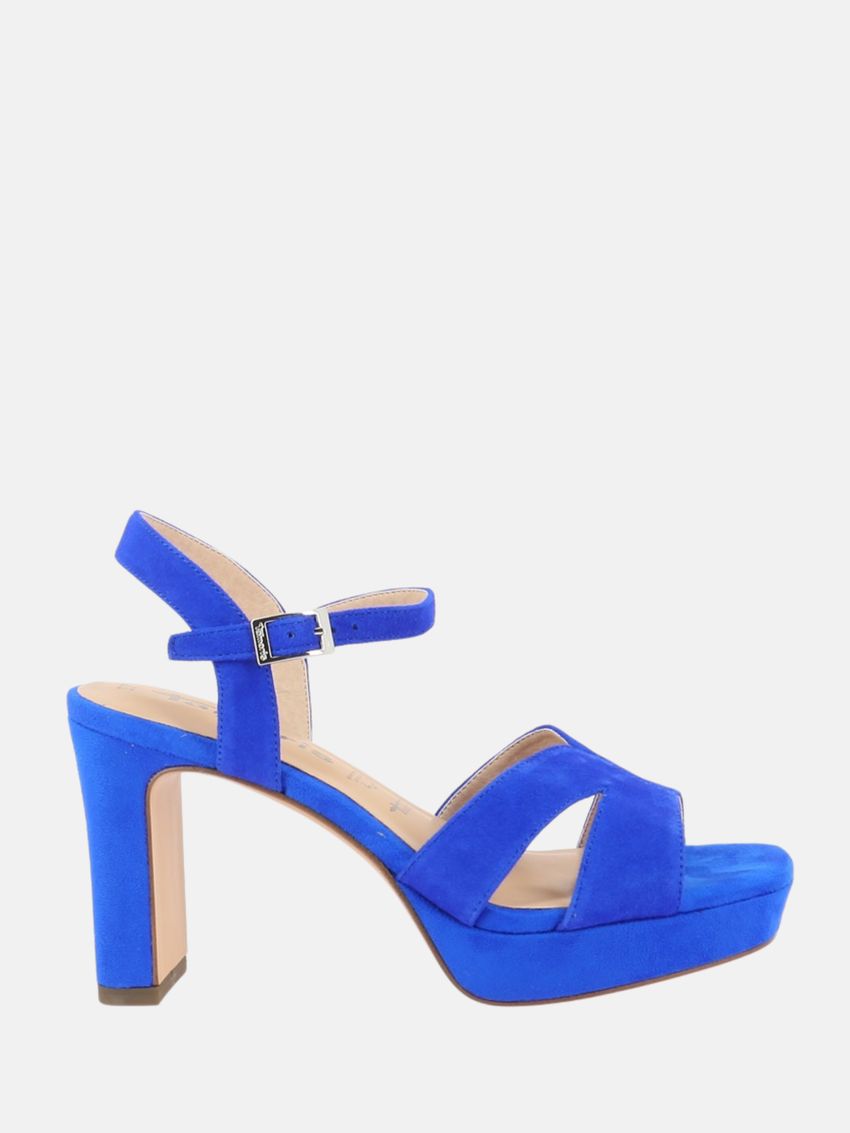 EURANIE SANDALES CHAUSSURES TAMARIS BLEU FEMMES Germaine Collard