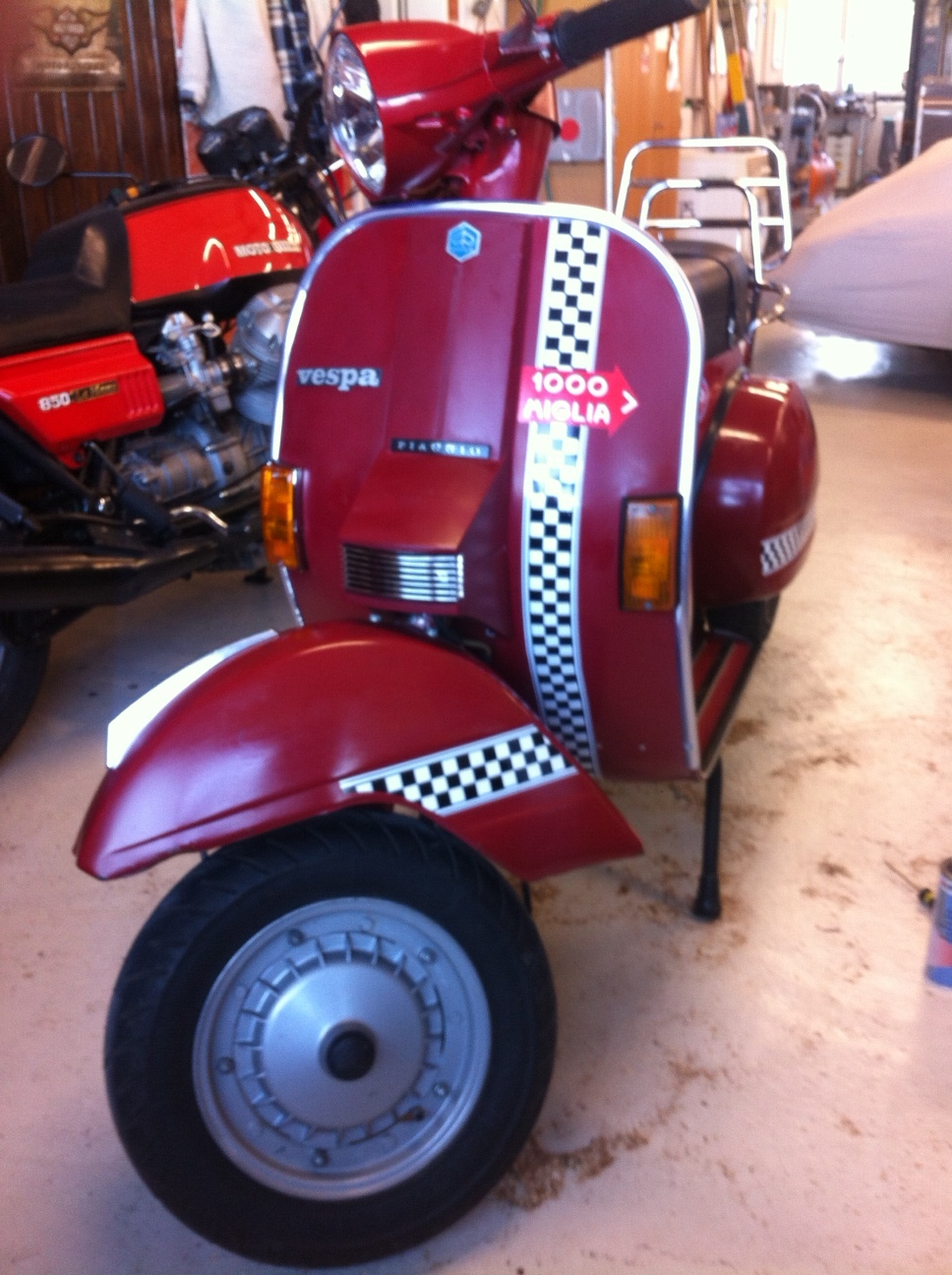 Bedüsung für Alpenpässe Vespa PX, T5, Cosa etc. GSF Das Vespa