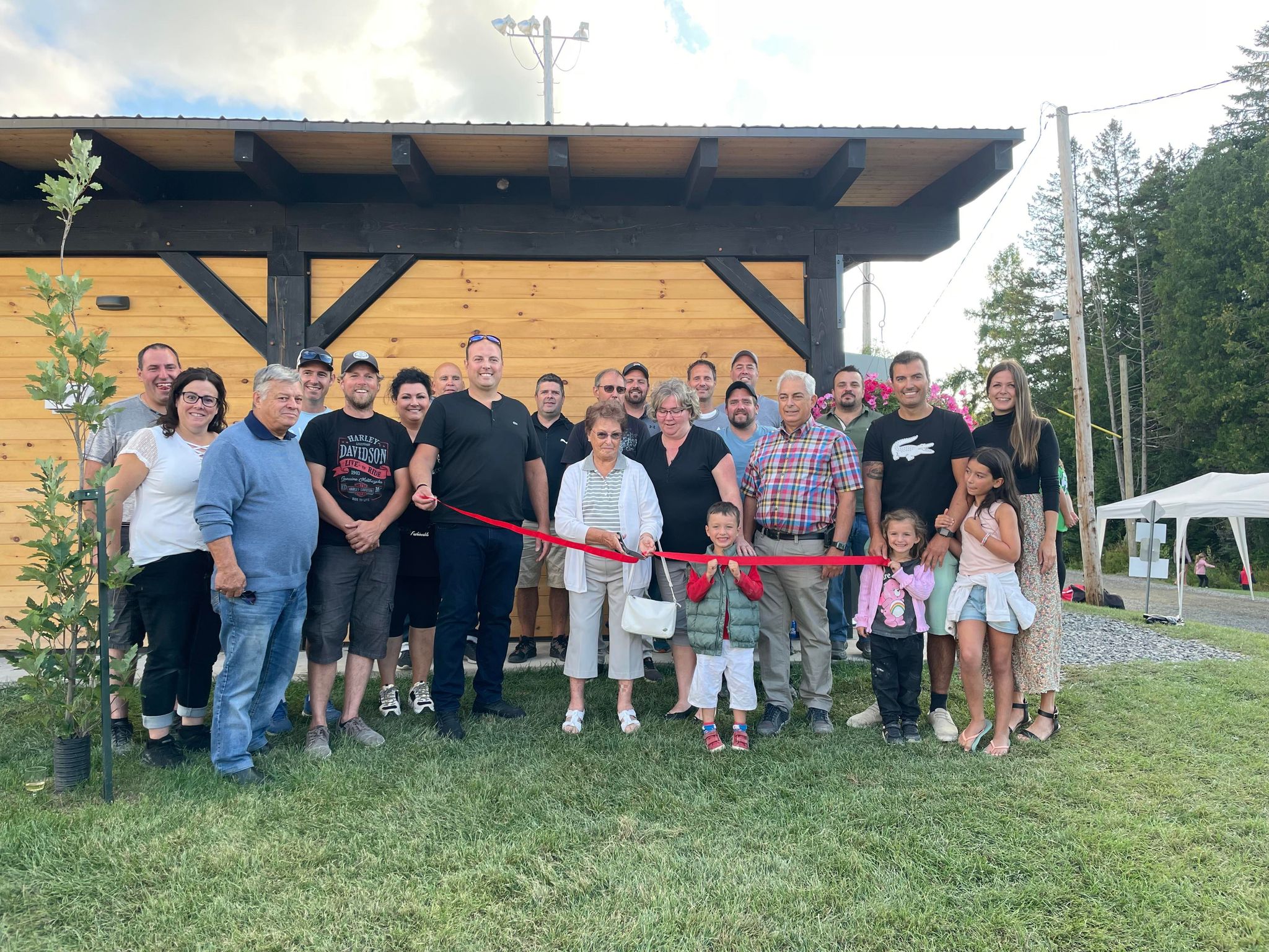 Inauguration Pavillon Hamel Municipalité de SaintÉphremdeBeauce