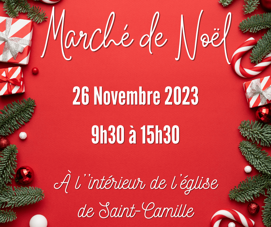 Marché de Noël Municipalité de SaintCamilledeLellis