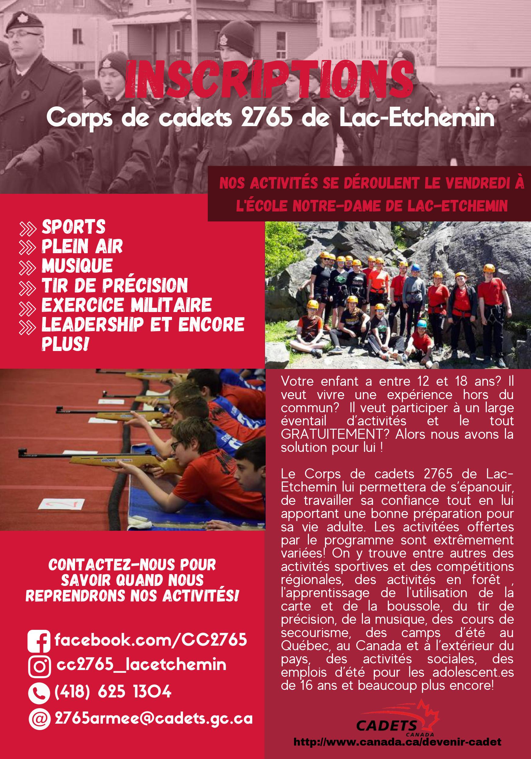 Corps de cadets Municipalité de SainteRosedeWatford