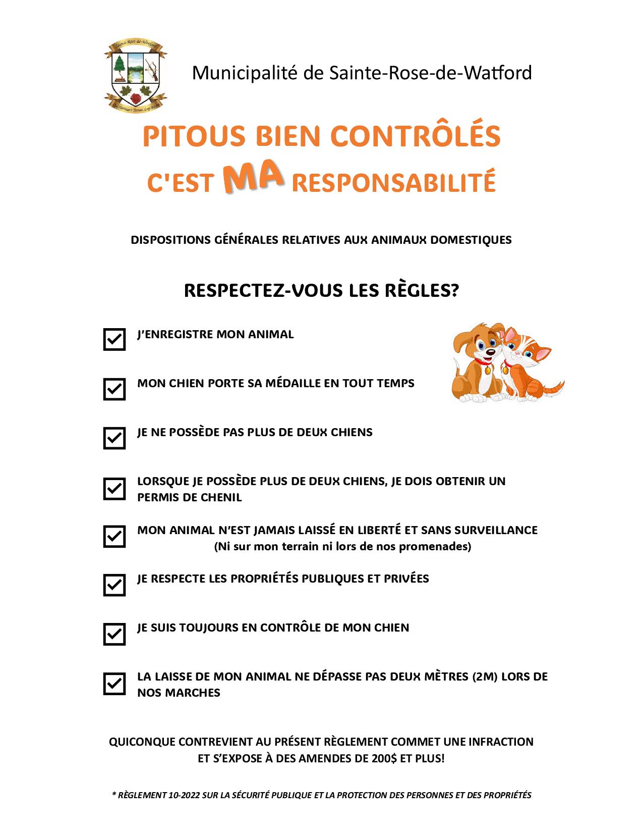 SainteRosedeWatford Municipalité de SainteRosedeWatford