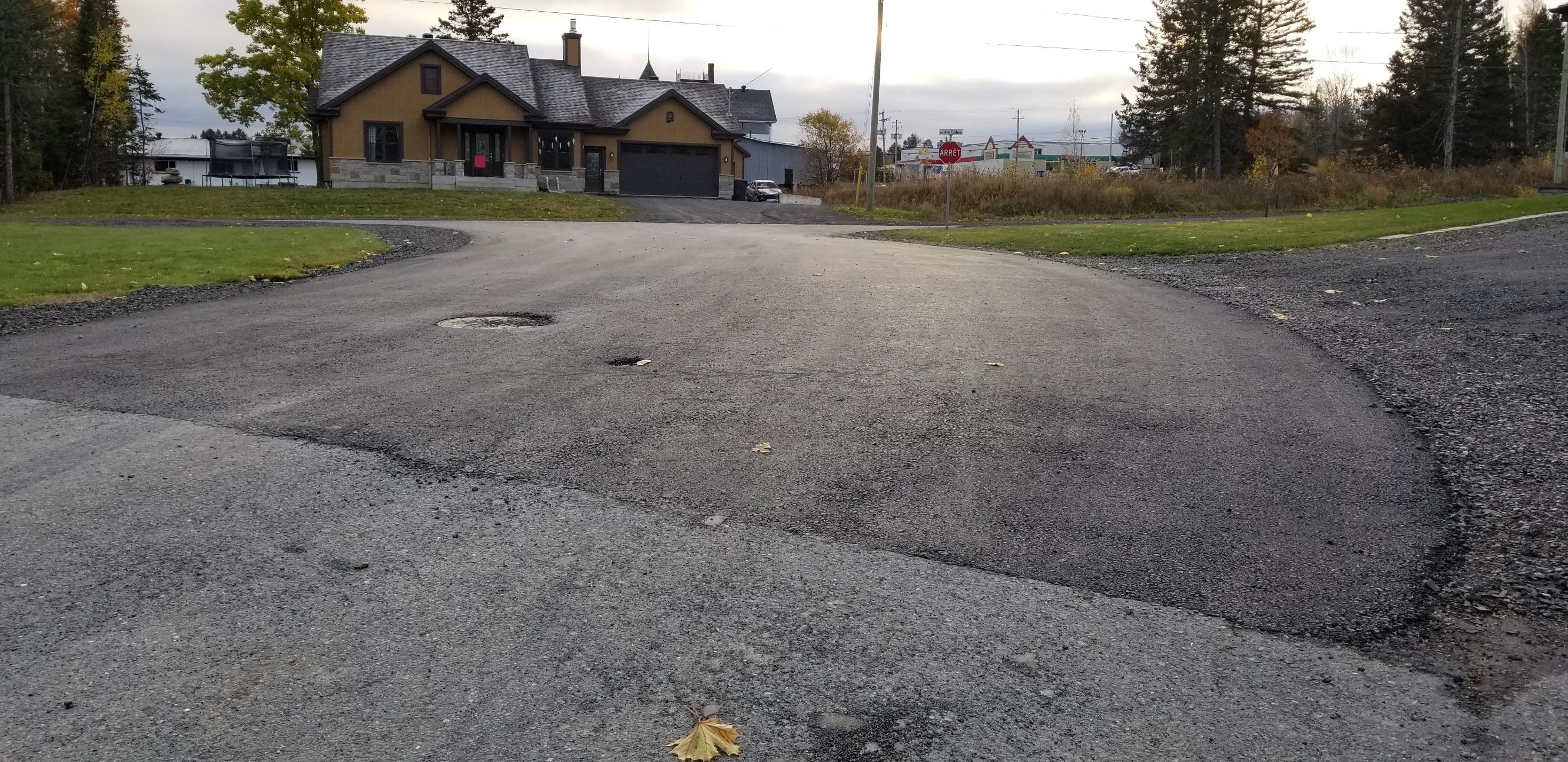 Asphaltage des rues du périmètre urbain Municipalité de SaintÉphrem