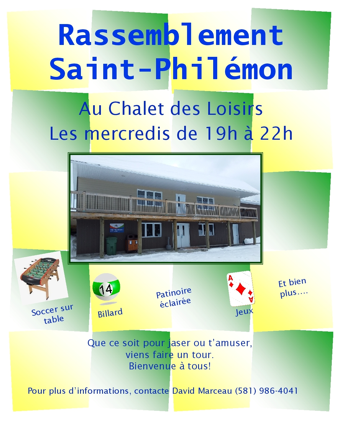 Loisirs / Centre Sportif 4 Saisons Municipalité de SaintPhilémon