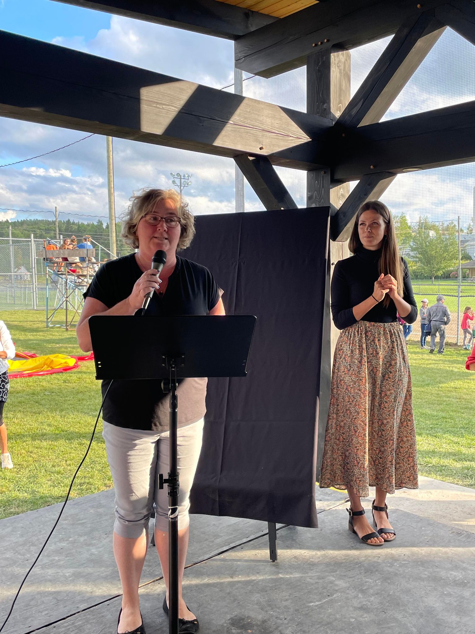 Inauguration Pavillon Hamel Municipalité de SaintÉphremdeBeauce