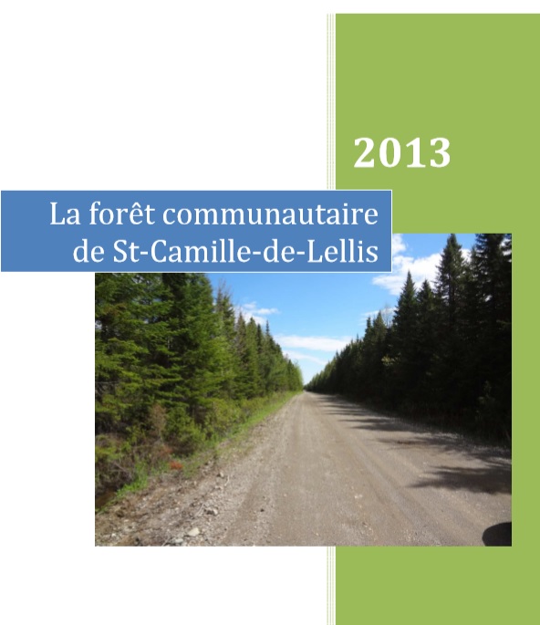 La forêt communautaire Municipalité de SaintCamilledeLellis
