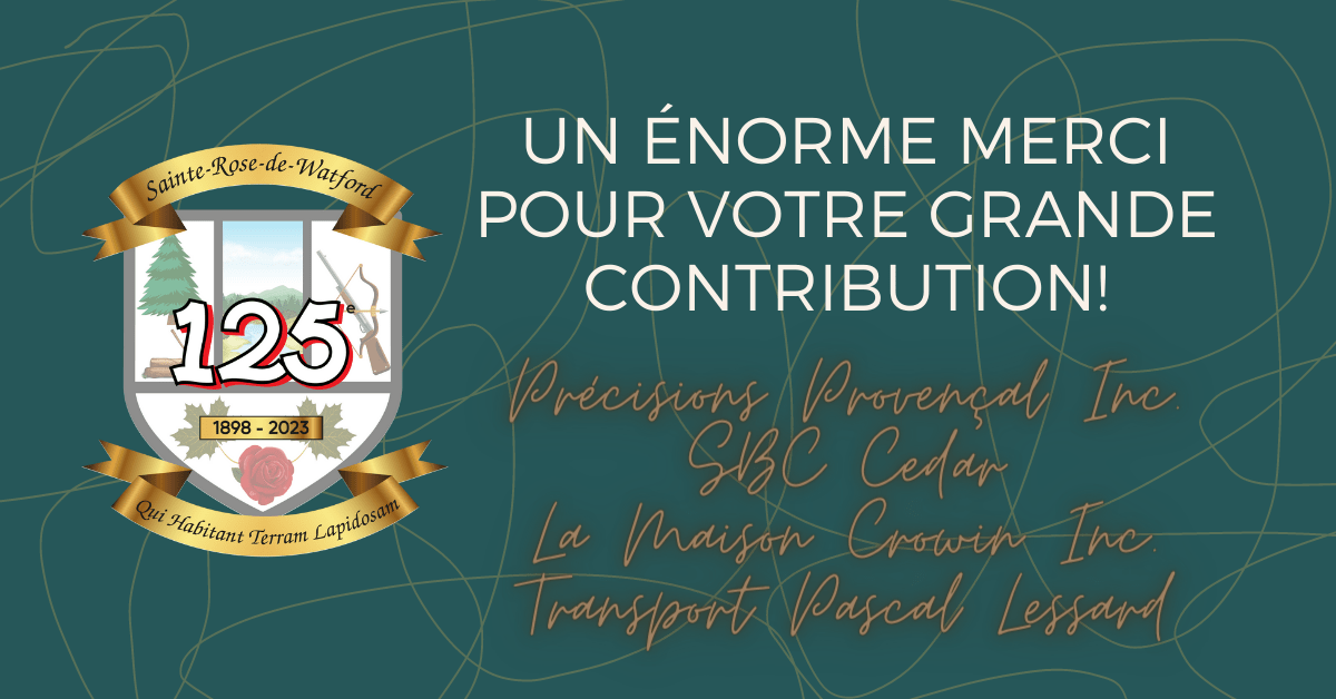 Partenaires Municipalité de SainteRosedeWatford