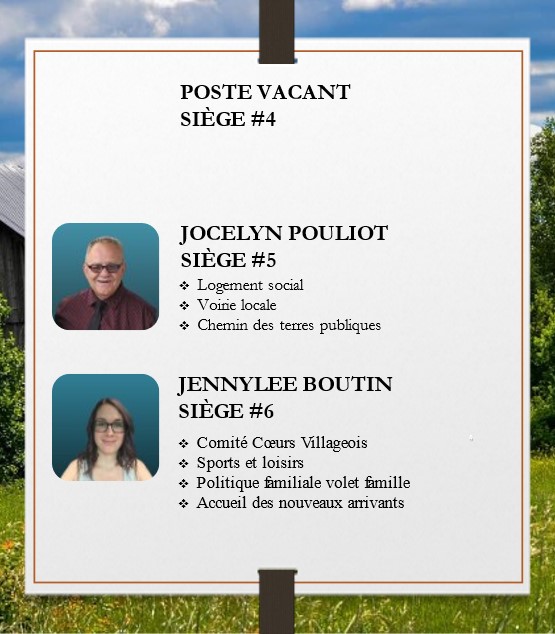 Le conseil Municipalité de SaintCamilledeLellis