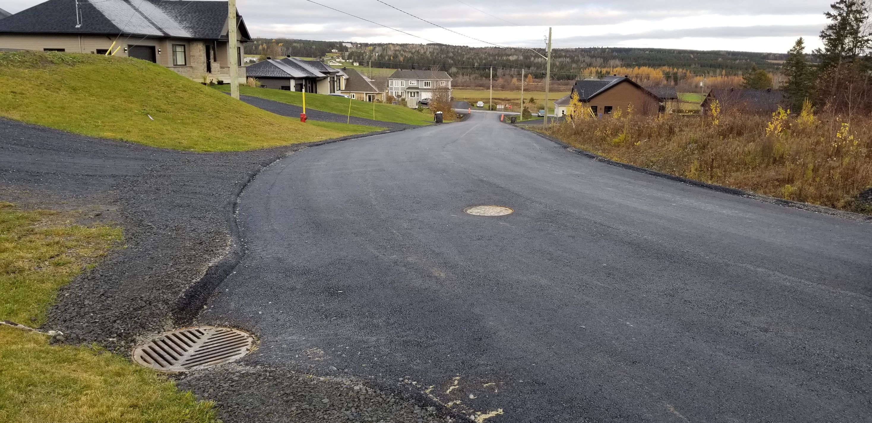Asphaltage des rues du périmètre urbain Municipalité de SaintÉphrem