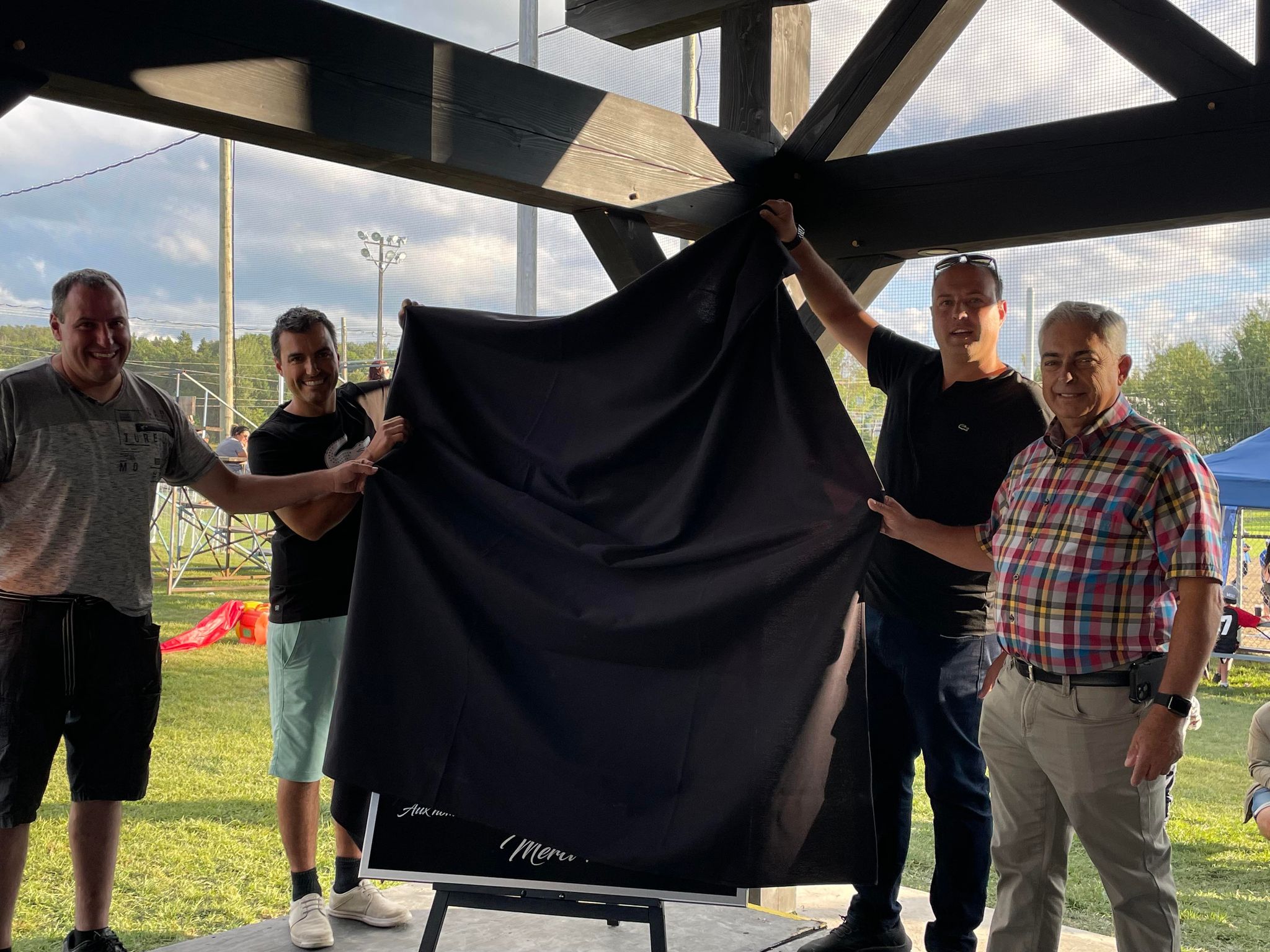 Inauguration Pavillon Hamel Municipalité de SaintÉphremdeBeauce