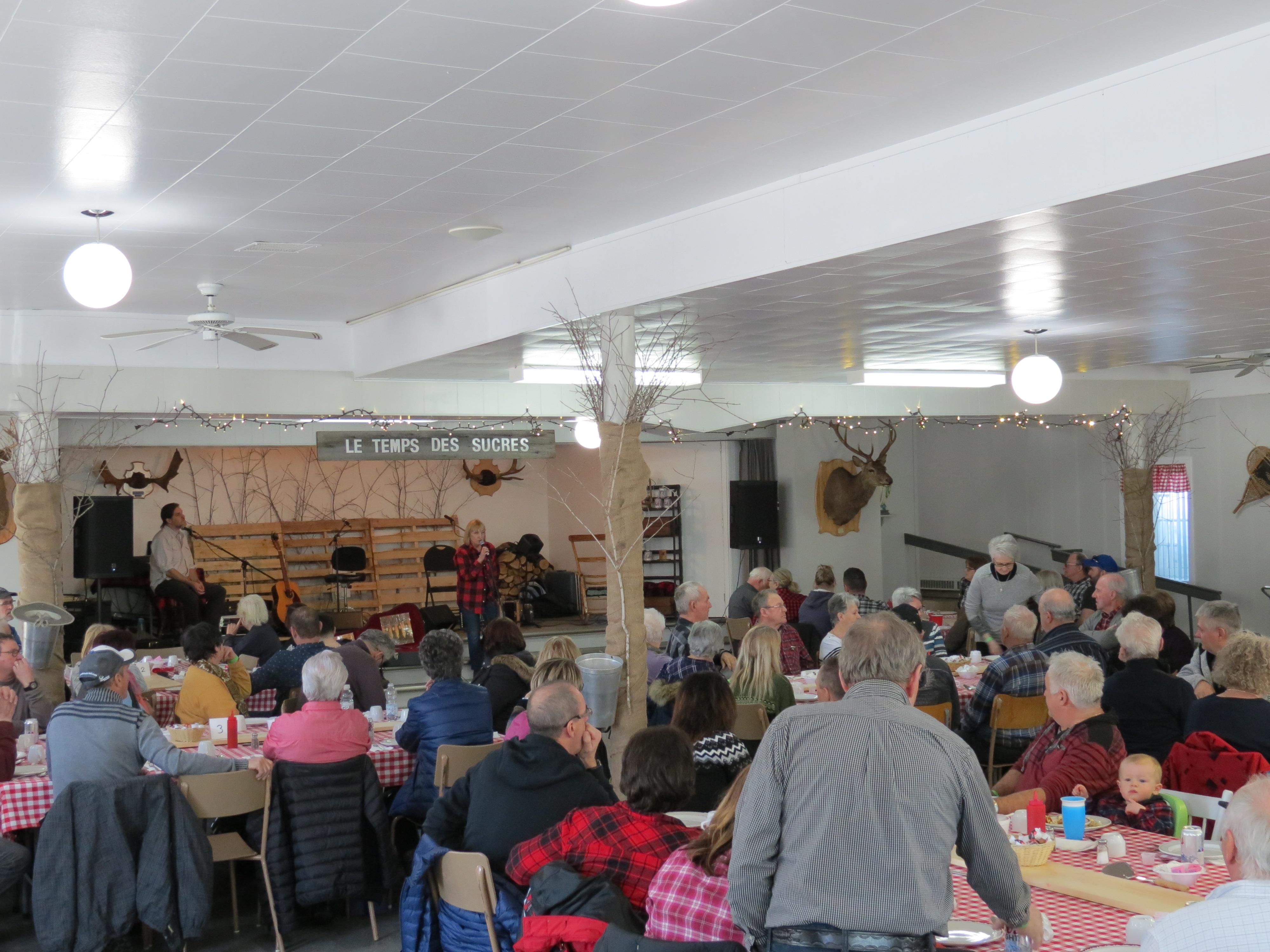 Le temps des sucres à SaintCamille Municipalité de SaintCamillede