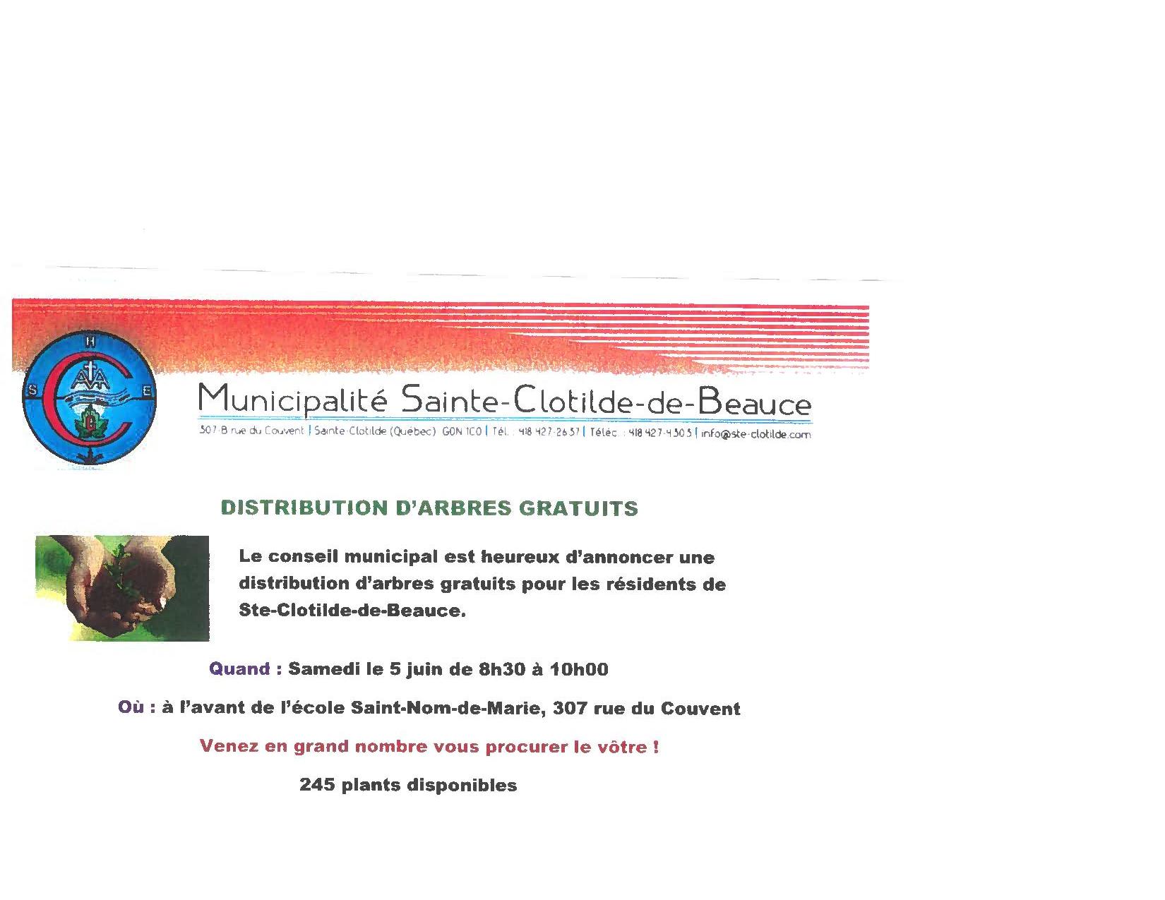 Blog Municipalité de SainteClotidledeBeauce