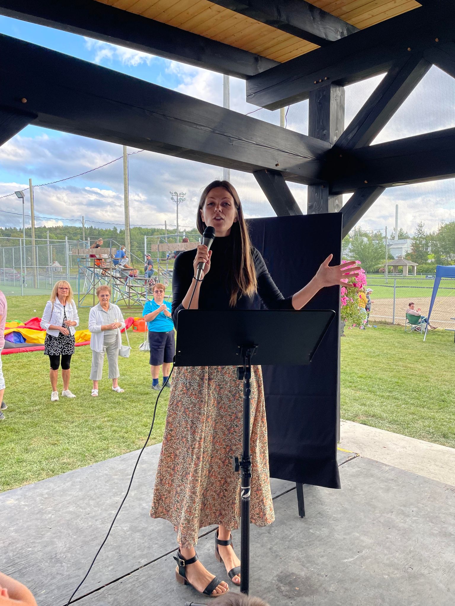 Inauguration Pavillon Hamel Municipalité de SaintÉphremdeBeauce