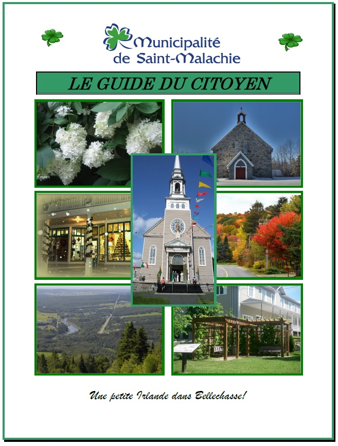 Guide du citoyen Municipalité de SaintMalachie