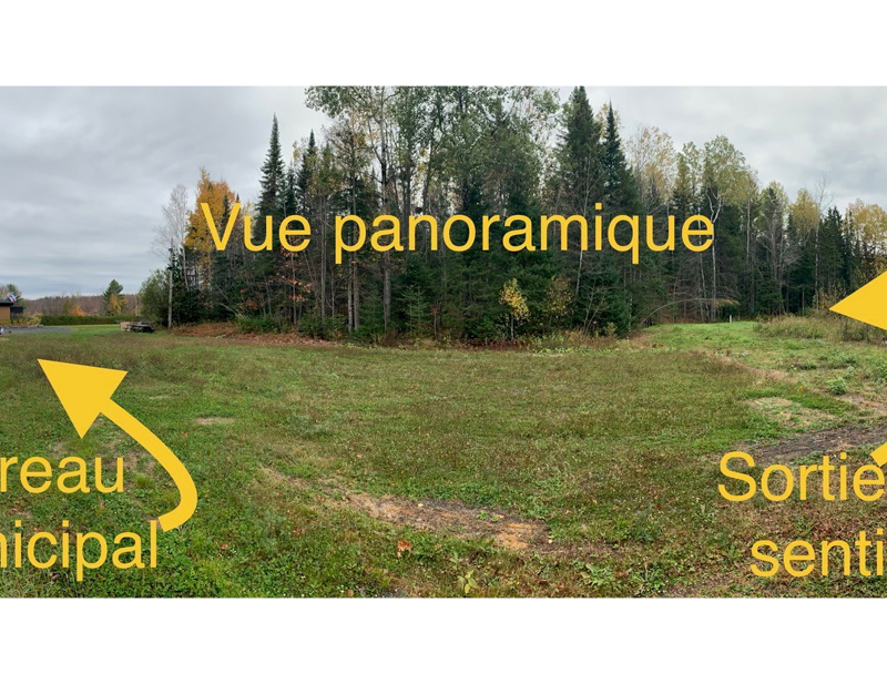 Sentier d’hébertisme Municipalité de Lac Poulin