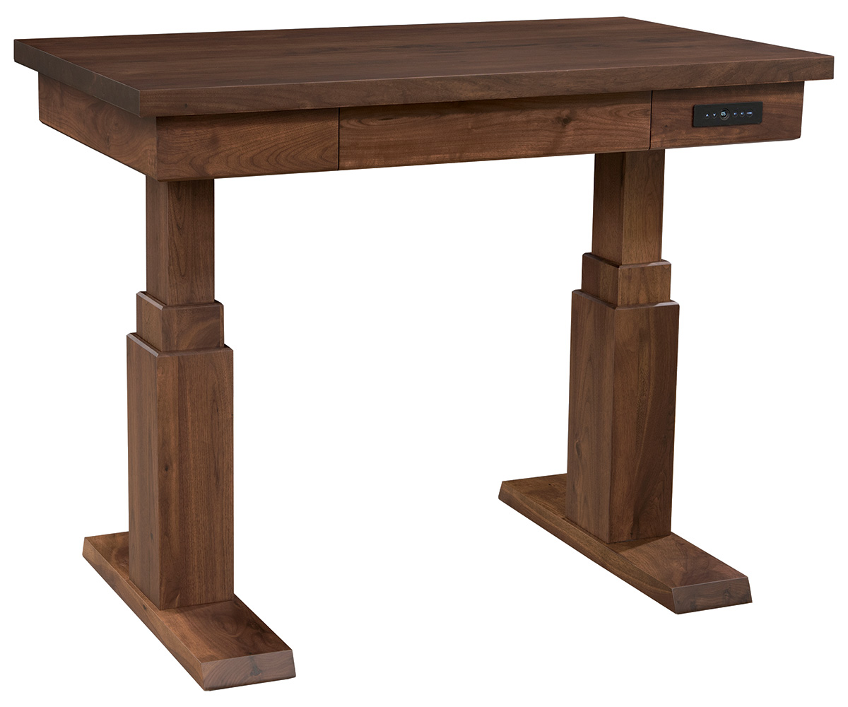 52 Adjustable Desk Custom Woodcraft