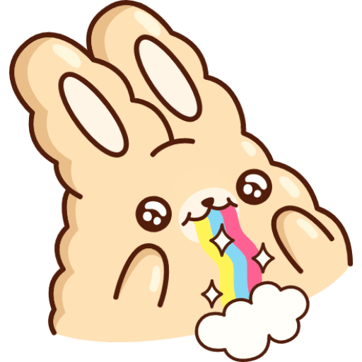 Sticker Maker Cute rabbit
