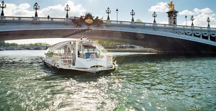 Paris croisière à arrêts multiples sur la Seine GetYourGuide