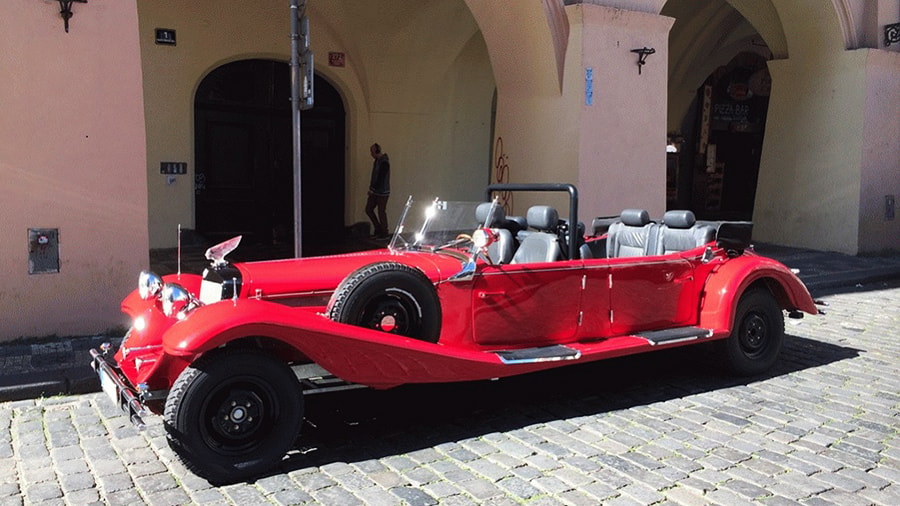 Prag Tour mit einem Oldtimer und Rundgang GetYourGuide