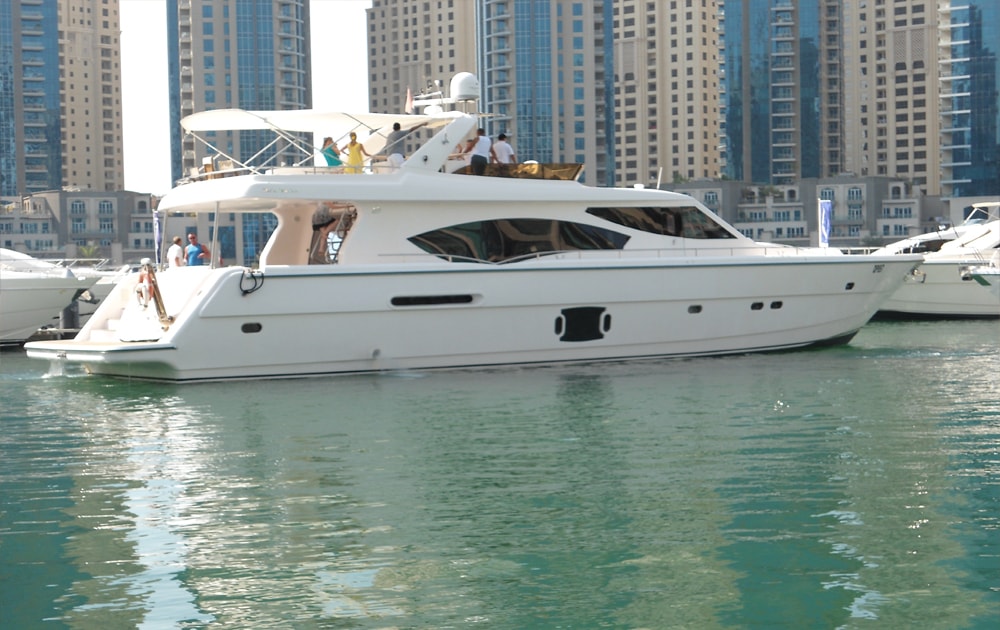 Dubai Yacht Cruise 85 feet (2 hours) GetYourGuide
