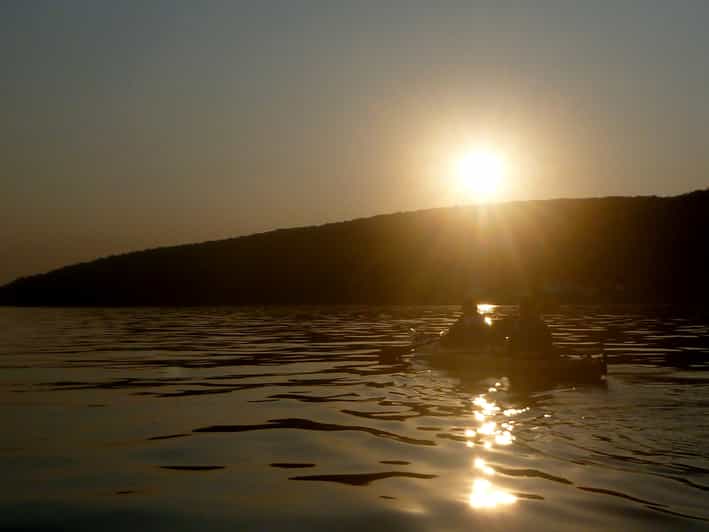 Excursion en kayak de mer au coucher du soleil à Québec