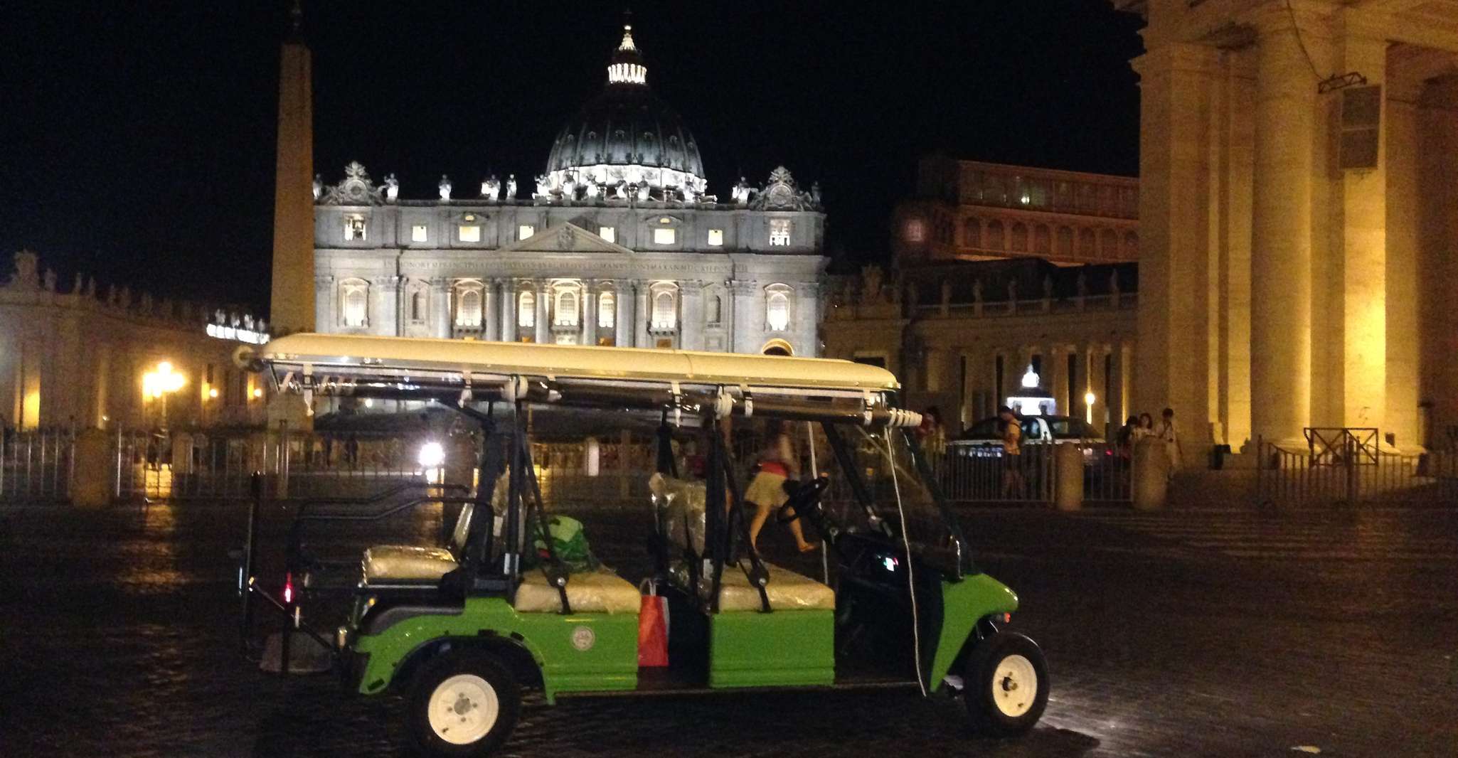 Rome, Imperial City Tour by Golf Cart with Optional Transfer, Rome, Italy