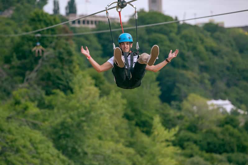Niagarafälle Mit der Seilrutsche zu den kanadischen Fällen GetYourGuide