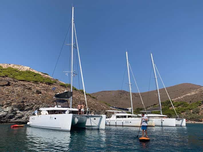 Santorin croisière matinale et coucher de soleil en